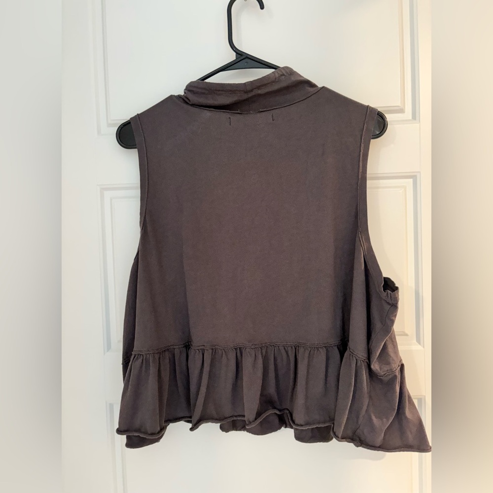 We The Free Sleeveless Ruffle Hem EUC - Picture 3 of 3